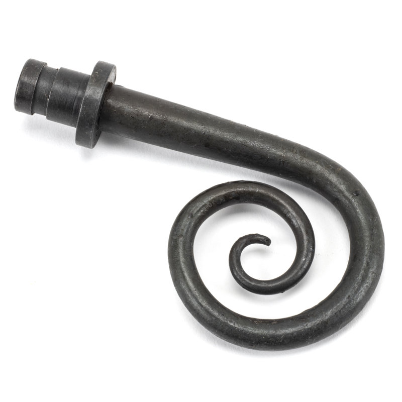Monkeytail Steel 11.5cm Finial, Beeswax