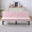 Sofas Couches | 66 Inch Modern 2-Seater Convertible Sofa Bed, Solid Wood Frame, For Living Room Apartment Bedroom | Corduroy | Pink-124630376