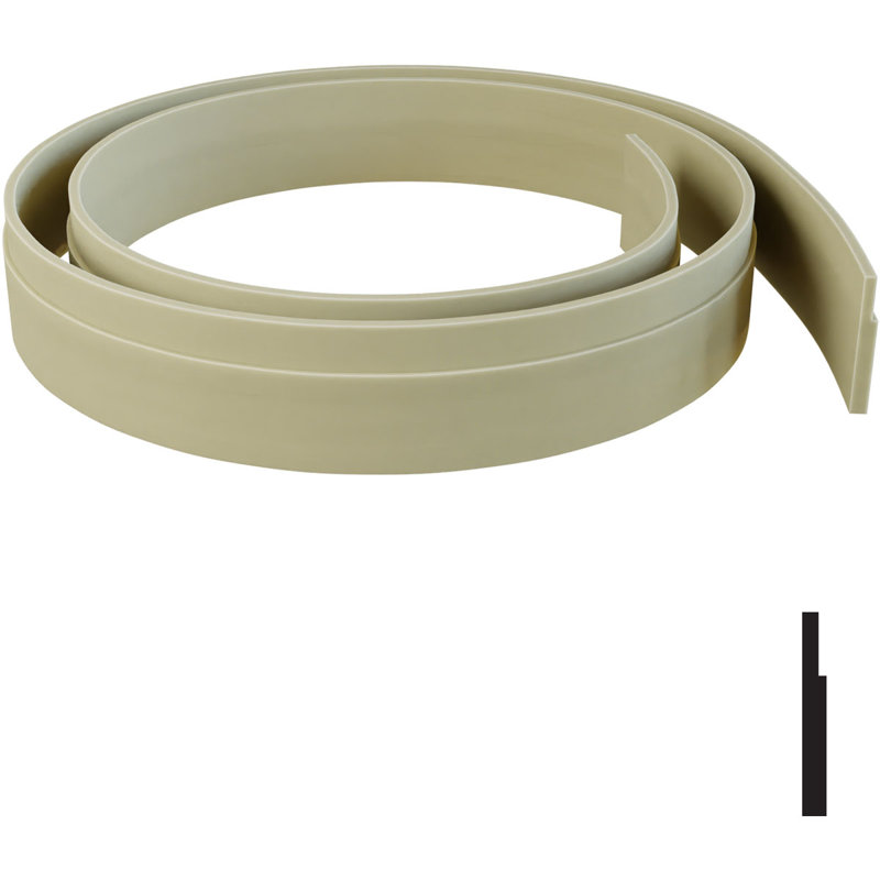 Moulure de plinthe flexible H 5 1/2 po x P 3/4 po x L 144 po