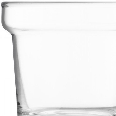 Round Glass Planter
