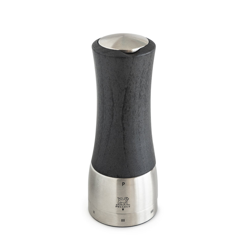 Peugeot Saveurs, Madras, U'Select Pepper Mill, 16cm H x 6.1cm W x 6.1cm D, Olive