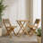Noor 3-Piece Outdoor Bistro Set, Brown