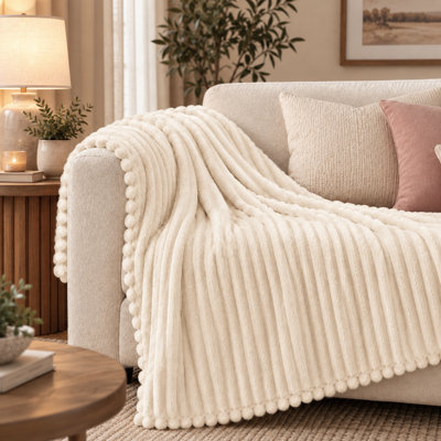 Super Soft & Cozy Blanket – Lightweight Blanket for Bed & Couch – Queen Size
