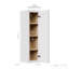 Armoire murale blanche à une porte Shaker-118729744