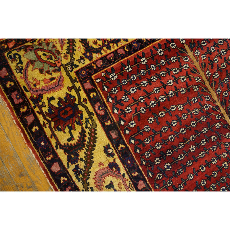 Hand Knotted Wool Geometric Area Rug