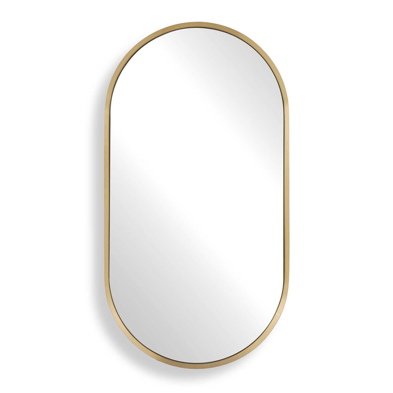  Torrado Oval Brass Mirror