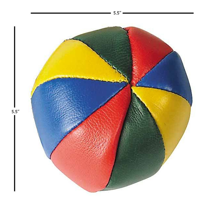 Bright Hand-Stitched Professional Juggling Balls with Carrying Case
