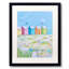 Cabanas Framed Print