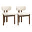 Boucle Upholstered Side Chair in Beige-852611470-852611473
