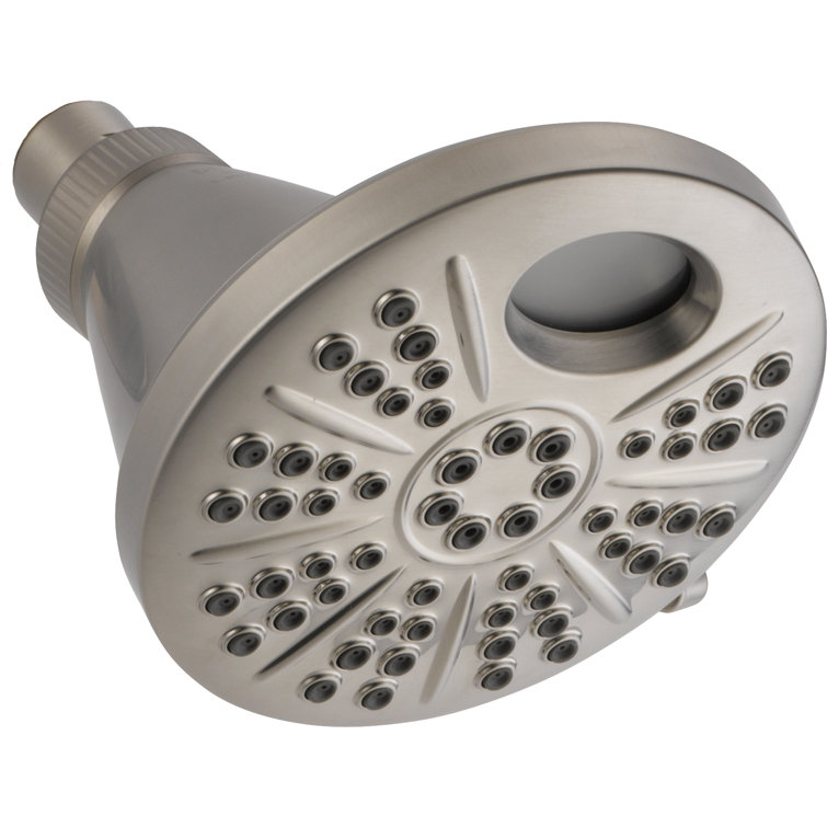 Universal Showering Components Multi Function Fixed Shower Head with Temp2o