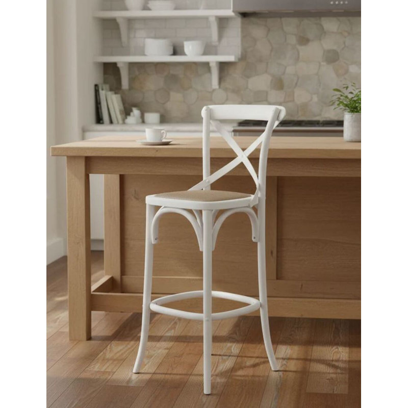 Counter Stool with Metal Frame