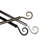 Modern Curl Adjustable Single Curtain Rod-6257495-6257497