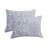 CEDAR COURT Deena Blue Soft Woven Matelasse Jacquard Cotton Blend Quilt Set-1081697425