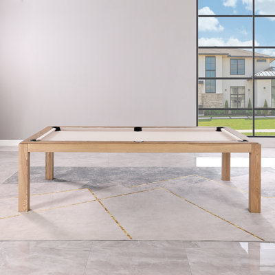 Table de billard en ardoise avec plateau de salle à manger Olivia