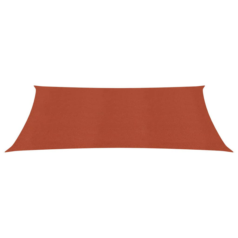 Foosland 6m x 8m Rectangular Shade Sail, Terracotta