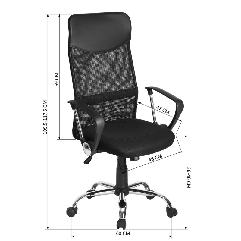 Taylore Mesh Executive Chair