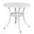 Reinna Round Outdoor Side Table With Umbrella Hole , 23.6'' in. W 23.6'' in. D-1964887177