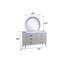 Ensemble de chambre pour lit très grand Jamesedward PC 5-N blanc laiteux-67114593