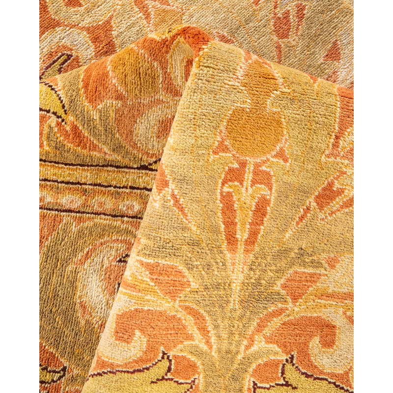 Kezaria One-of-a-Kind 8' 1" X 10' 4" Hand Knotted Area Rug