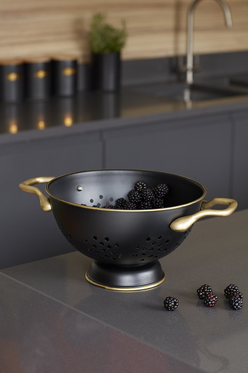 MasterClass Brass Colander