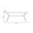 Nu-brown Rectangular Sintered Stone tabletop Dining Table-1101837778