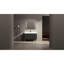 Armoire de salle de bain moderne de 48 po avec lavabo en résine et matériaux de meuble-lavabo sur pieds de style tendance-130597413