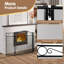 Kilian 3 Panel Steel Fireplace Screen