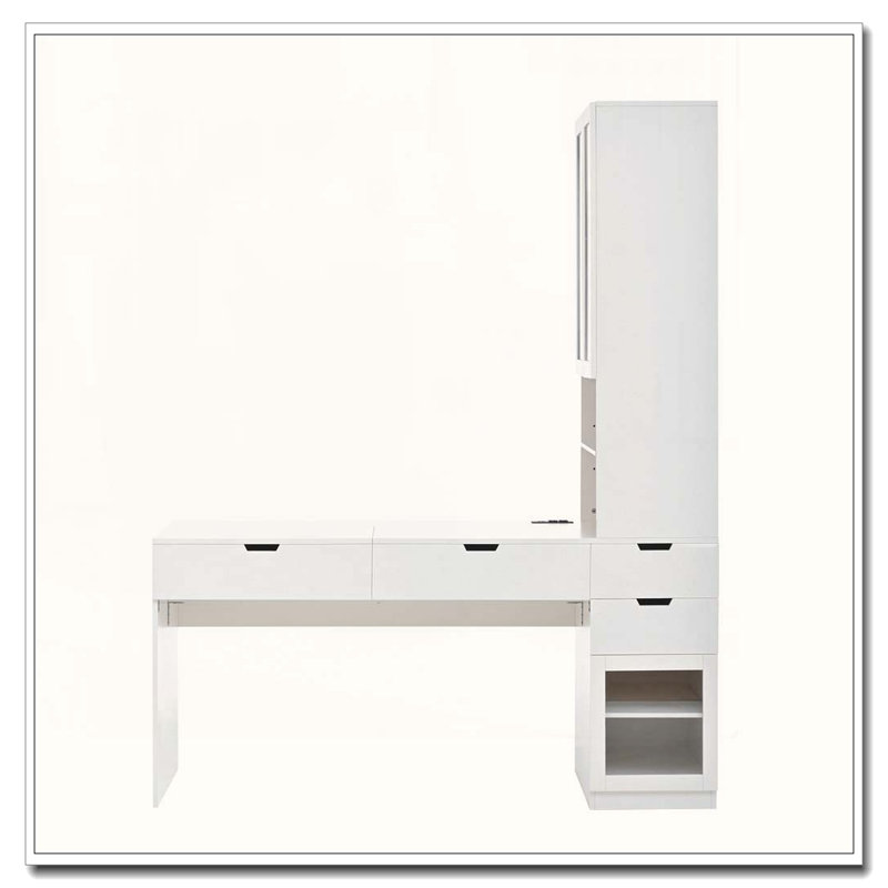 Meuble-lavabo polyvalent avec miroir et station de charge