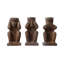 Ensemble de 3 statues Bluestone Wise Monkeys-298544909-298544910