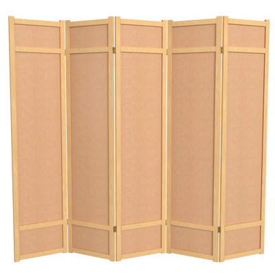 Clarke 6 ft. Tall Jute Room Divider