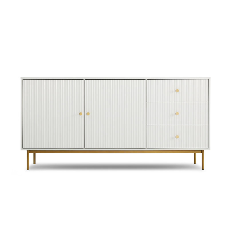 Aiten 160cm Sideboard, White