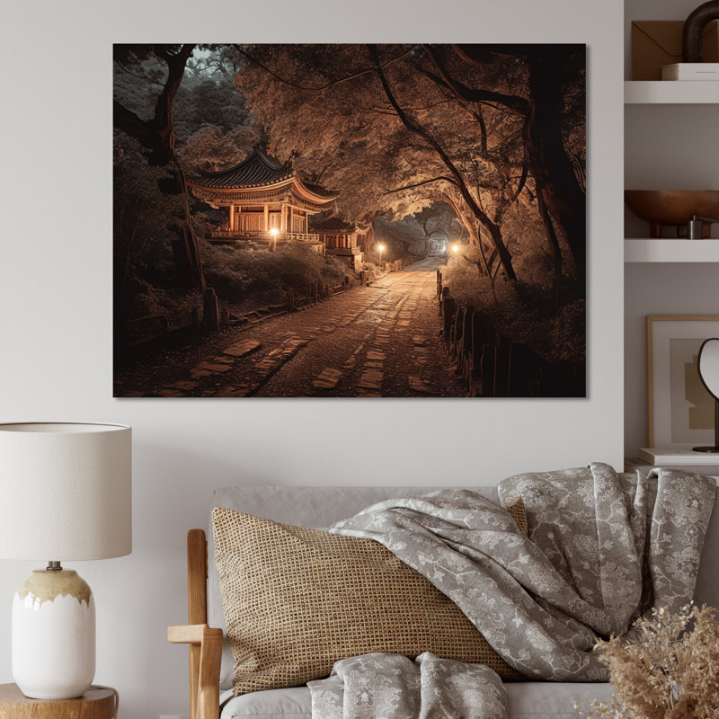 «Capture de la beauté de l'asie V», reproduction sur toile, H 12 po x l 20 po x P 1 po, Toile tendue