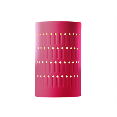 Ambiance Ceramic Flush Mounted Sconce