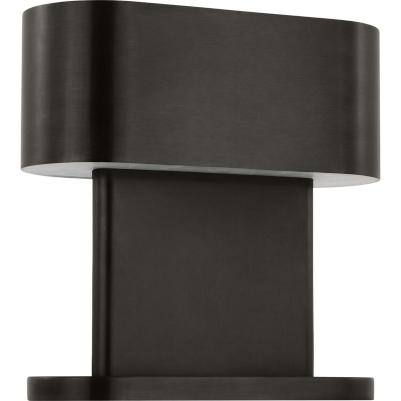 Wyllis Table Lamp, 12" H x 12" W x 5" D, Bronze