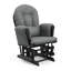 Fauteuil oscillant avec repose-pieds Hoop-1808401990-1808402035