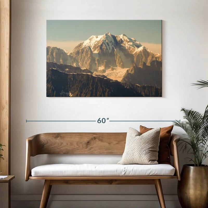 Alvord Snow Mountain Denali, 30" H x 45" W