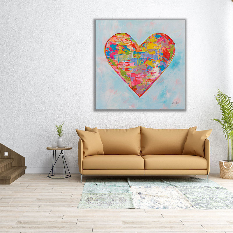 First Love - Canvas Print Wall Art, 30" H x 30" W