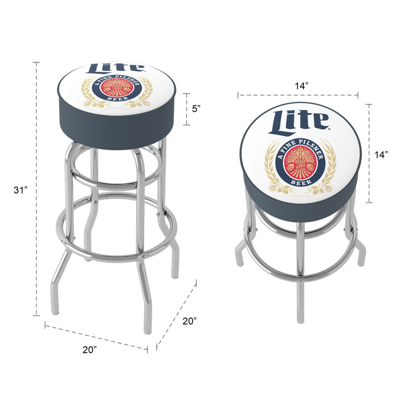Tabouret tournant 31 "Miller Lite