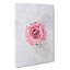 Lone Pink Rose Abstract - Wrapped Canvas-56667755