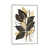 Distressed White Floater Framed Canvas selected