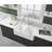36'' L Farmhouse / Apron Double Bowl Solid Surface Kitchen Sink