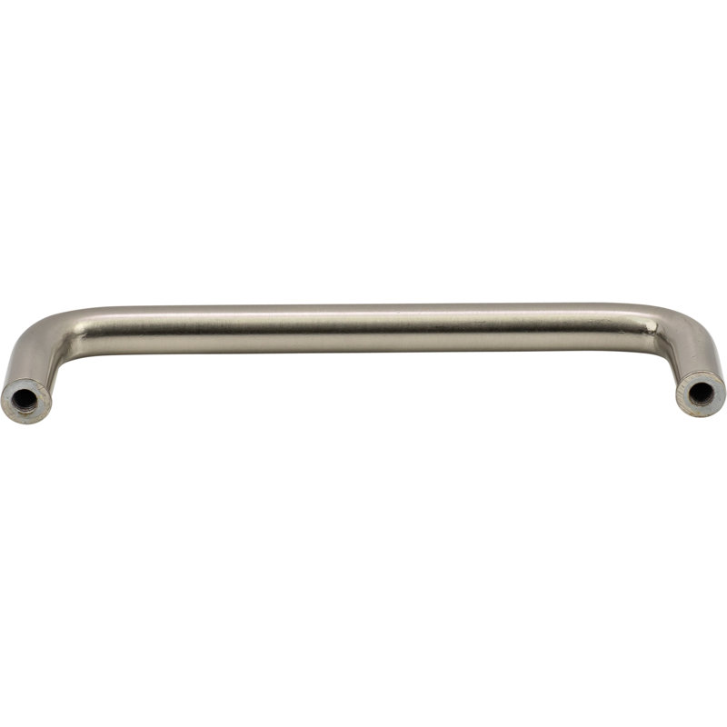 Poignée de meuble centrale 4 po, Nickel satiné brossé