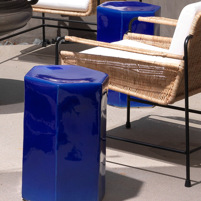 Porto End Table, 13"H x 13"W x 15"D