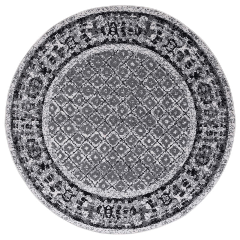 Bonilla Performance Geometric Rug, Round 6'