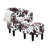 Anges Upholstered Barrel Chair with Ottoman-1942375878