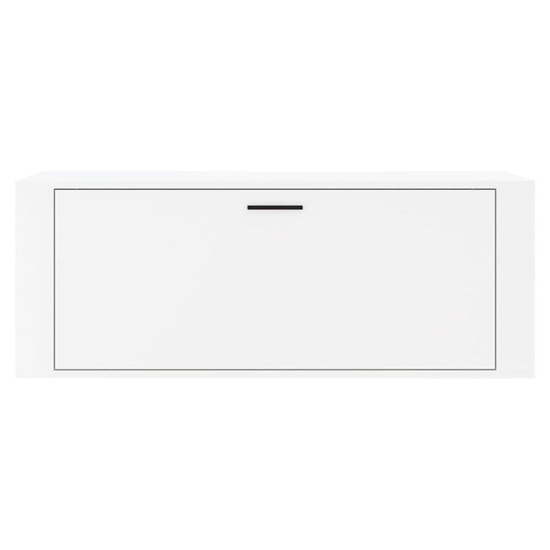 Ceddrick 8 Pair Shoe Storage Cabinet, White