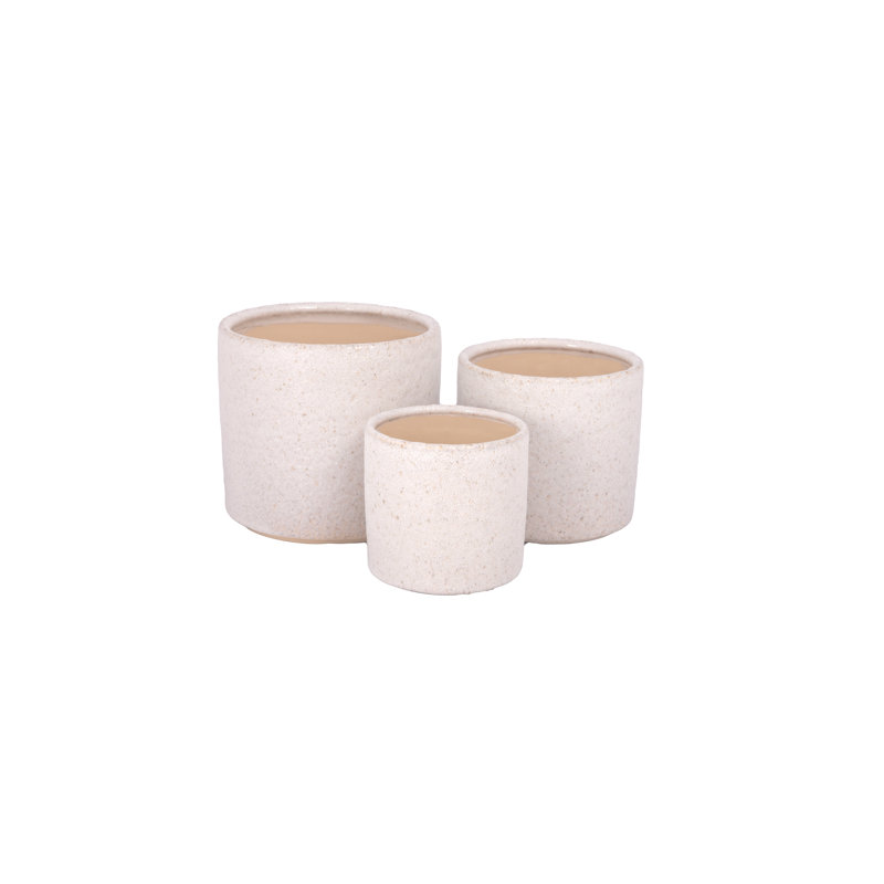 Ceramic Amphora Pots White