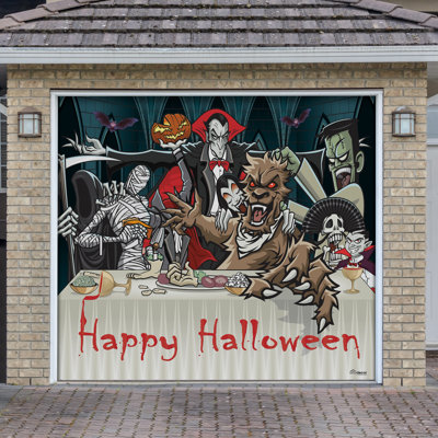 Murale de porte de garage 