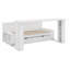 Lit de jour avec bureau amovible, tiroirs de rangement et table d'appoint hydraulique-1490872139-1490872138