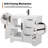 36" Single Bathroom Vanity Cabinet Base Only, Sink Top Not Included-122876594-122876595